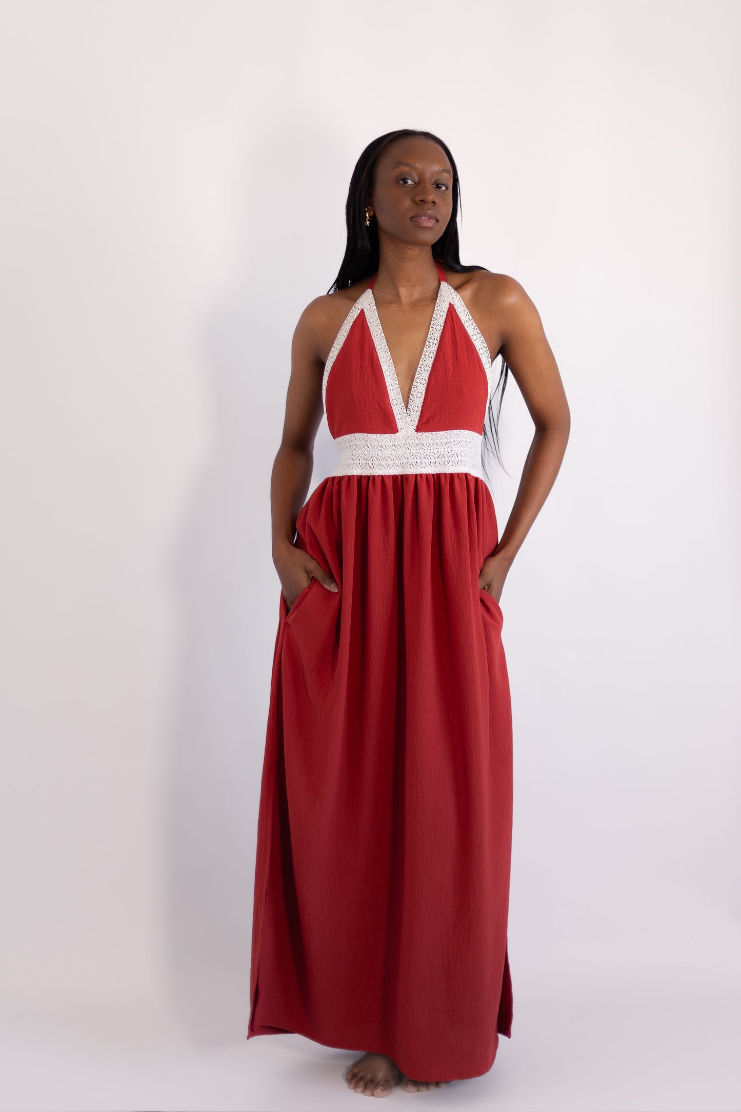 Magnolia Lace Maxi Dress