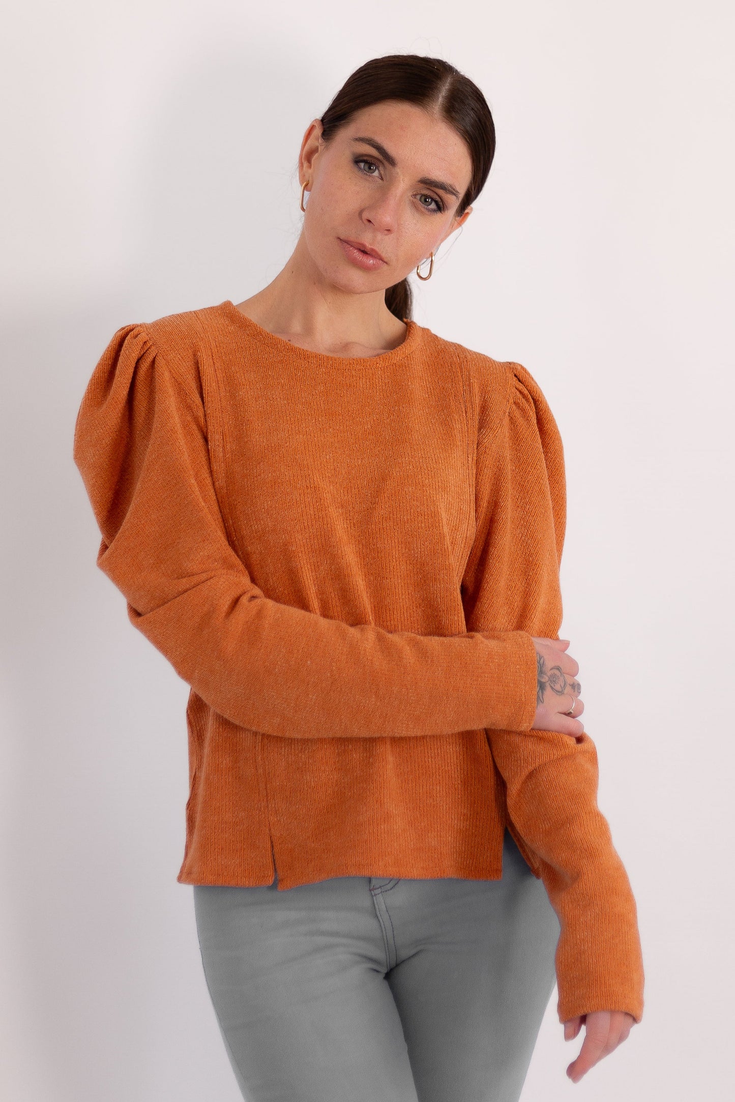 Stella Ruched Shoulder Jersey