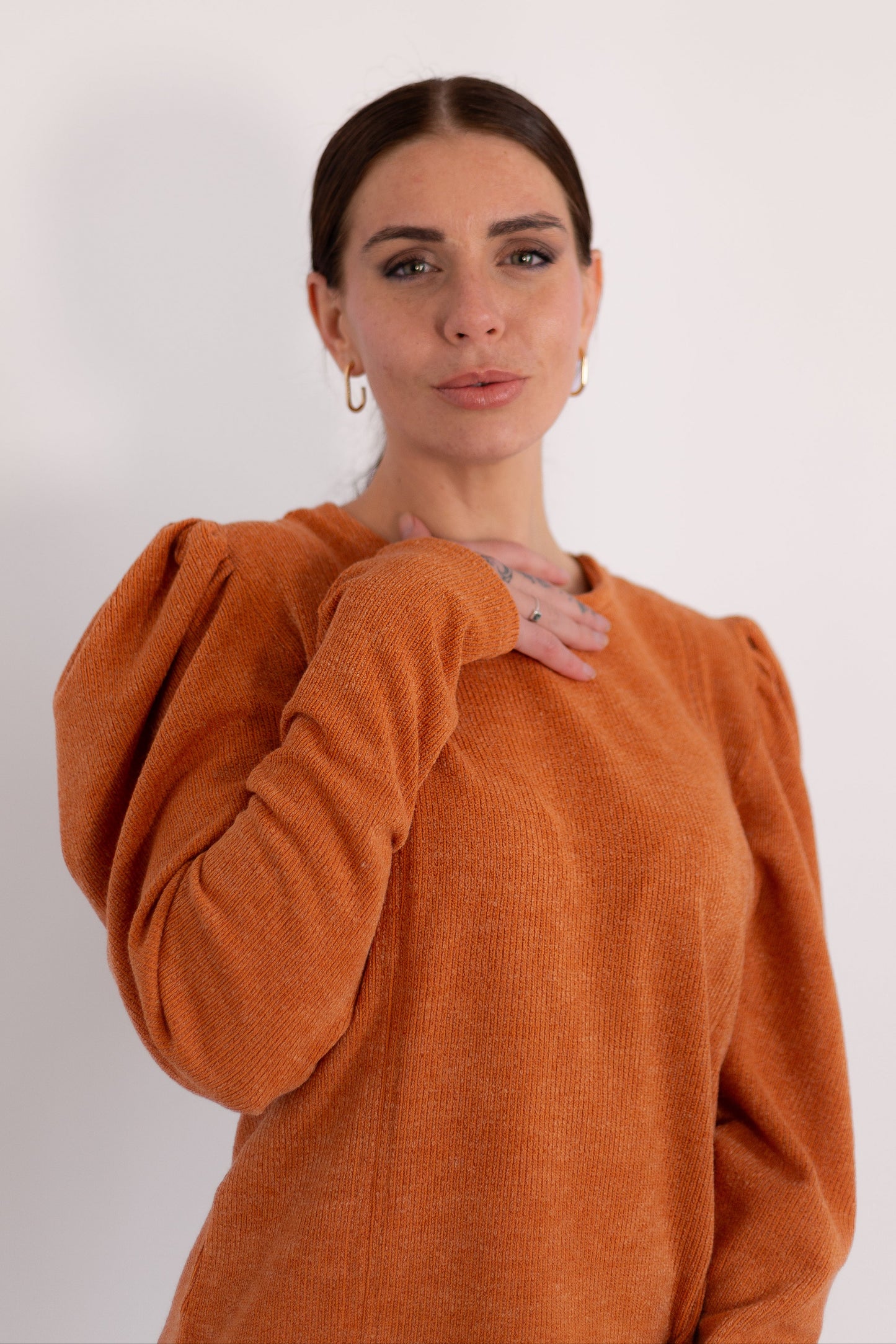 Stella Ruched Shoulder Jersey