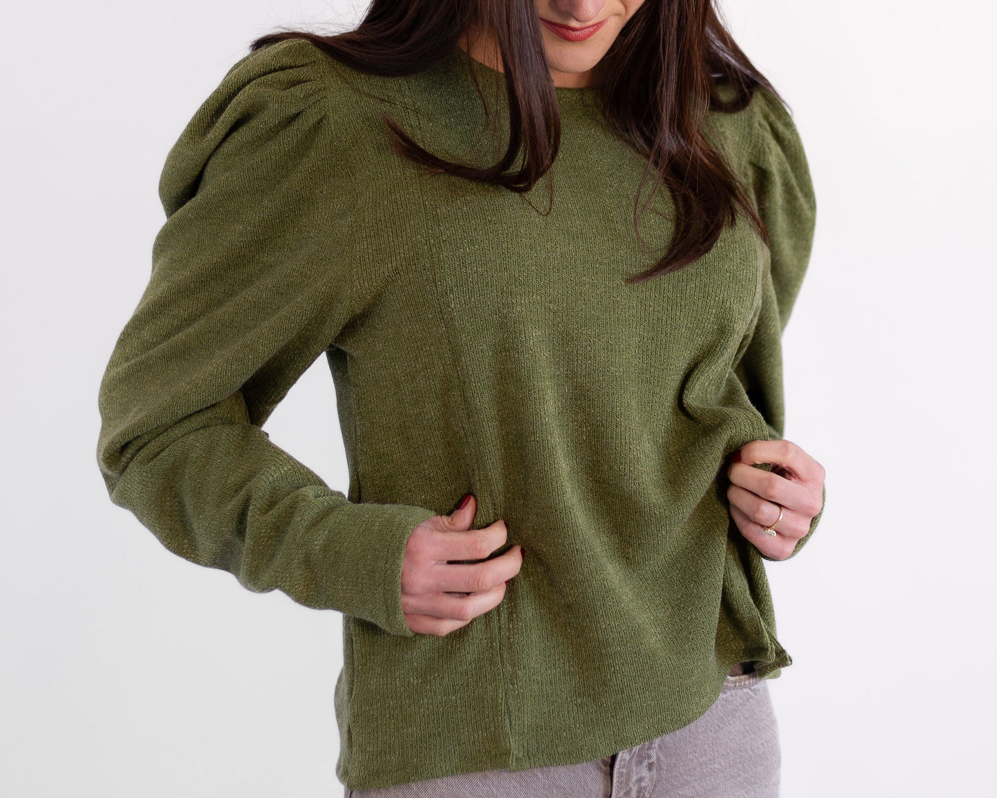 Stella Ruched Shoulder Jersey