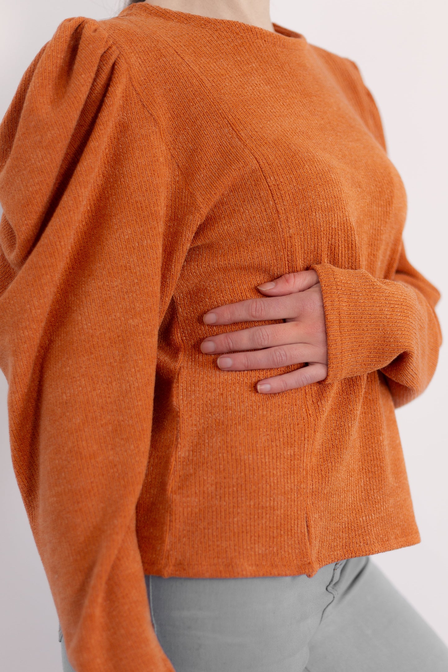 Stella Ruched Shoulder Jersey