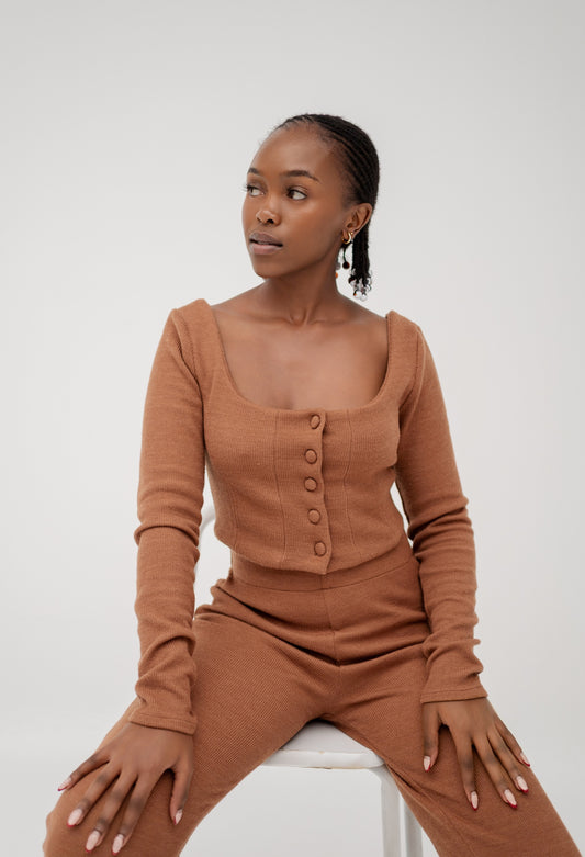Emory Long Sleeve Crop