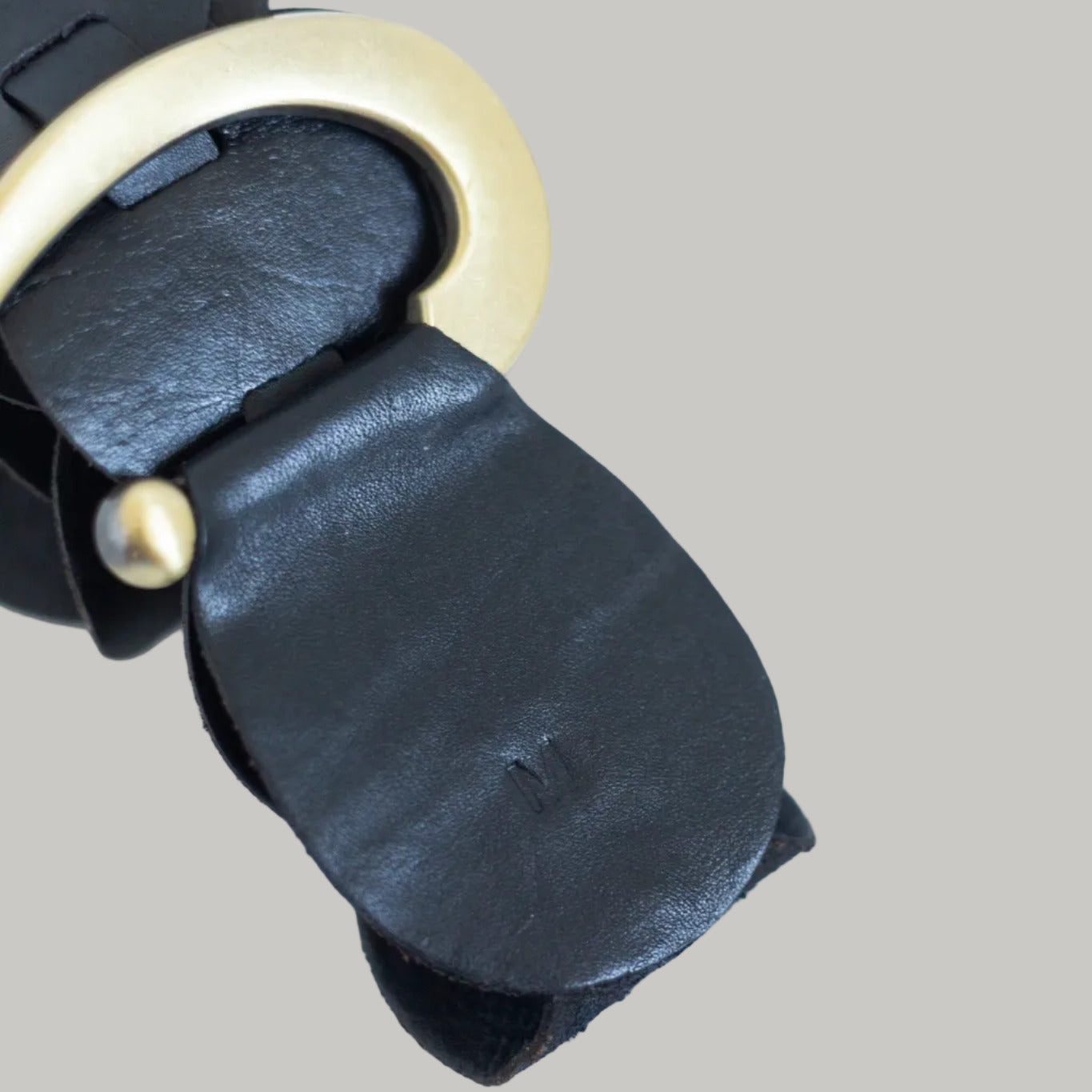 Leather Belt - Black