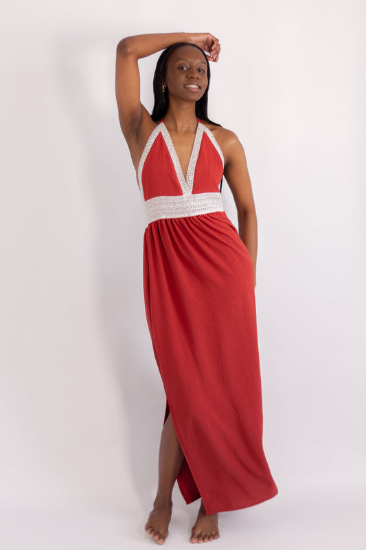 Magnolia Lace Maxi Dress