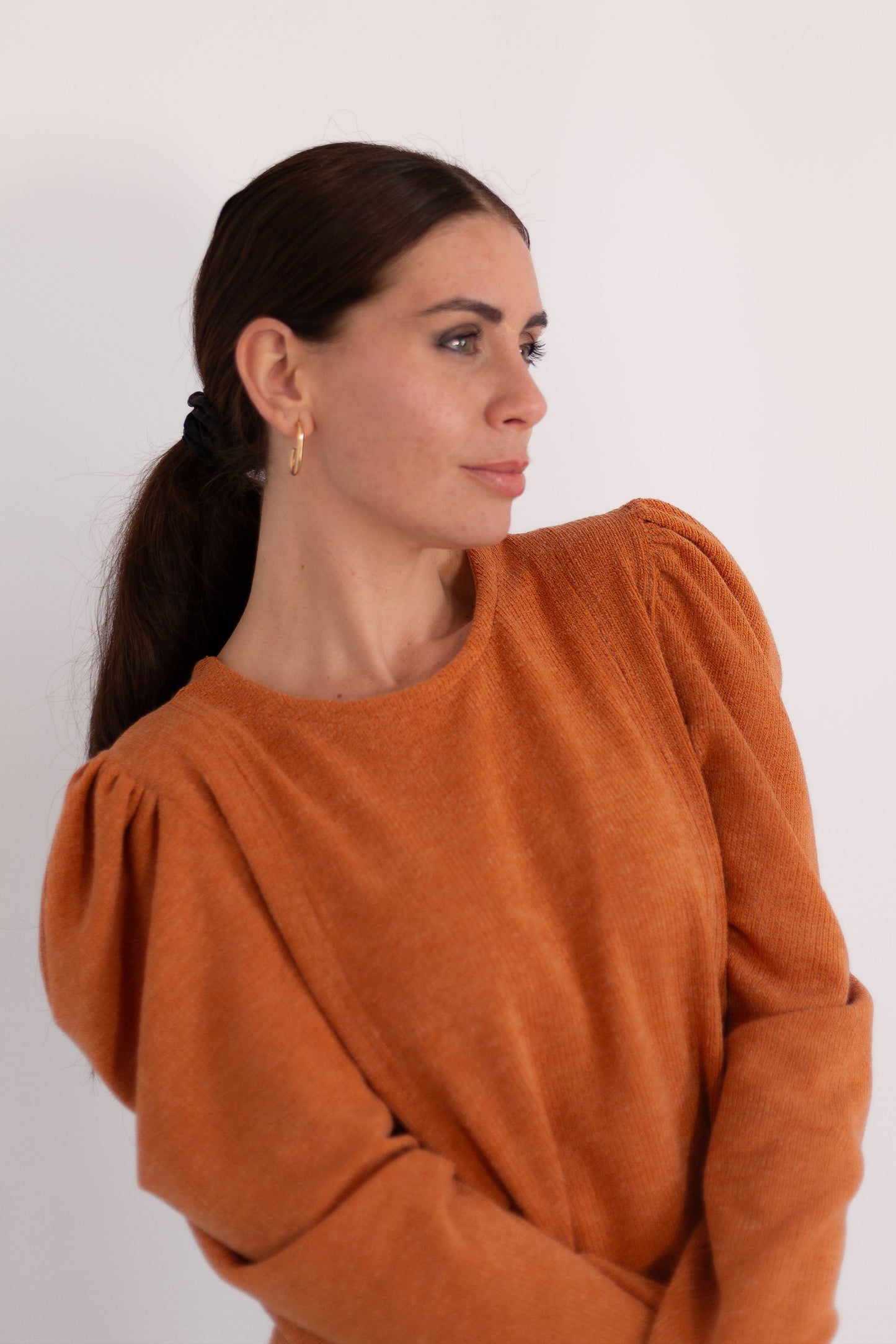 Stella Ruched Shoulder Jersey