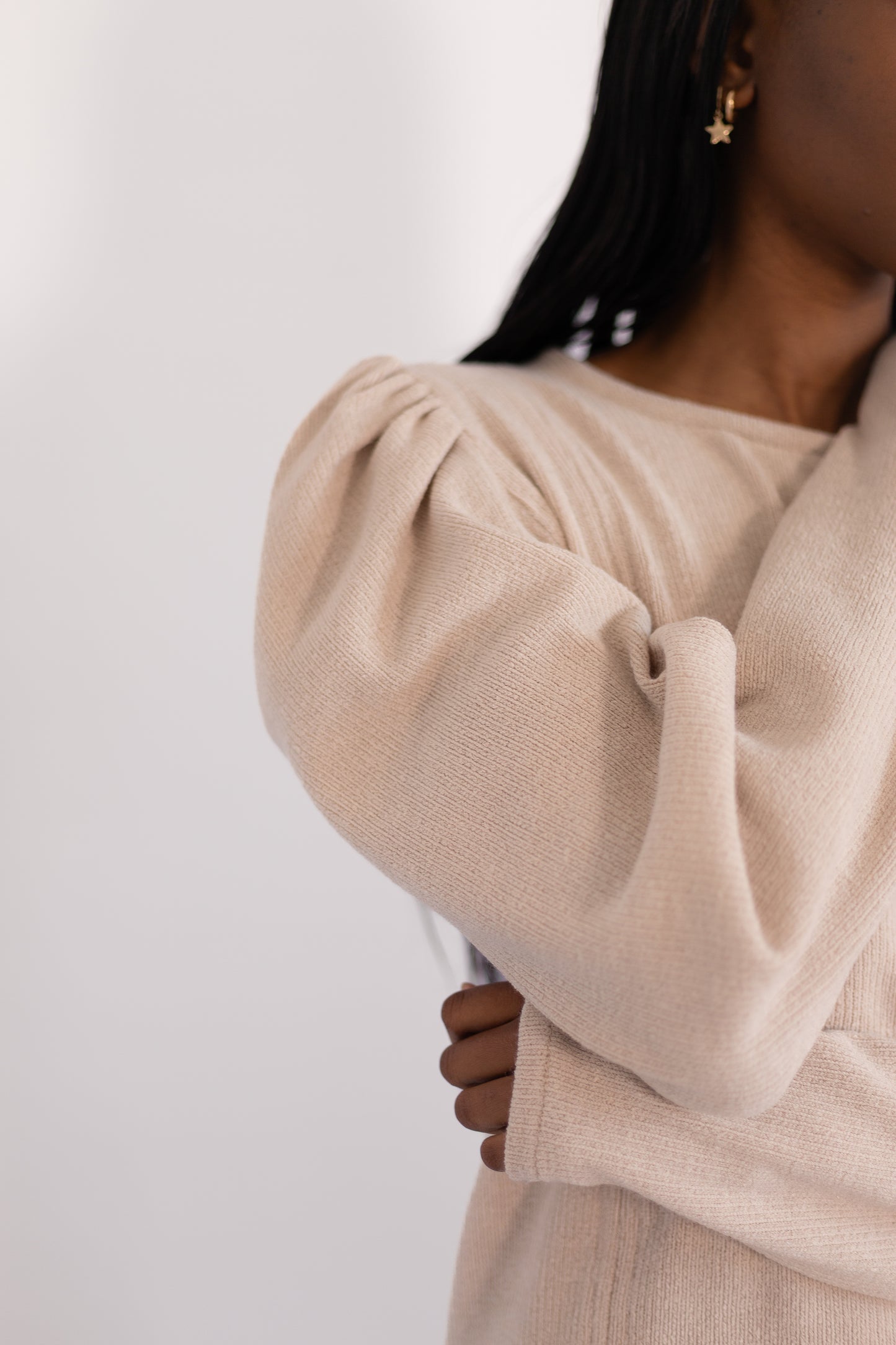 Stella Ruched Shoulder Jersey