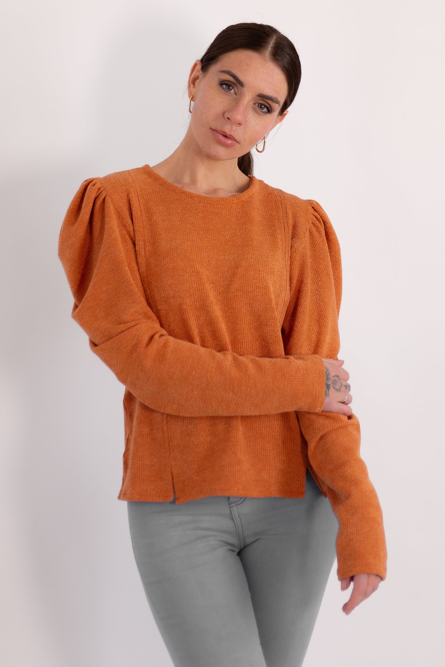Stella Ruched Shoulder Jersey