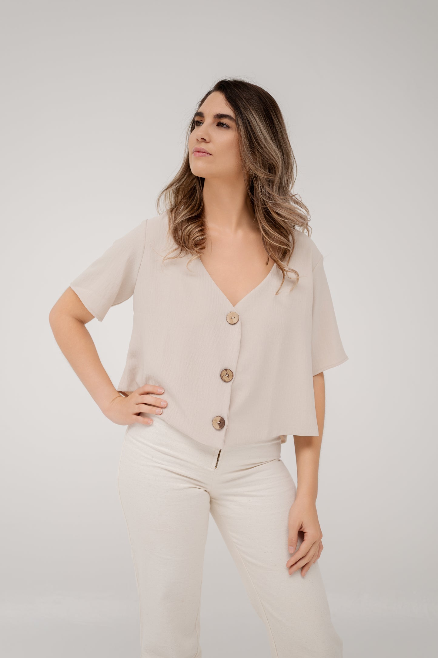 Indiana Short Sleeve ~ Crop