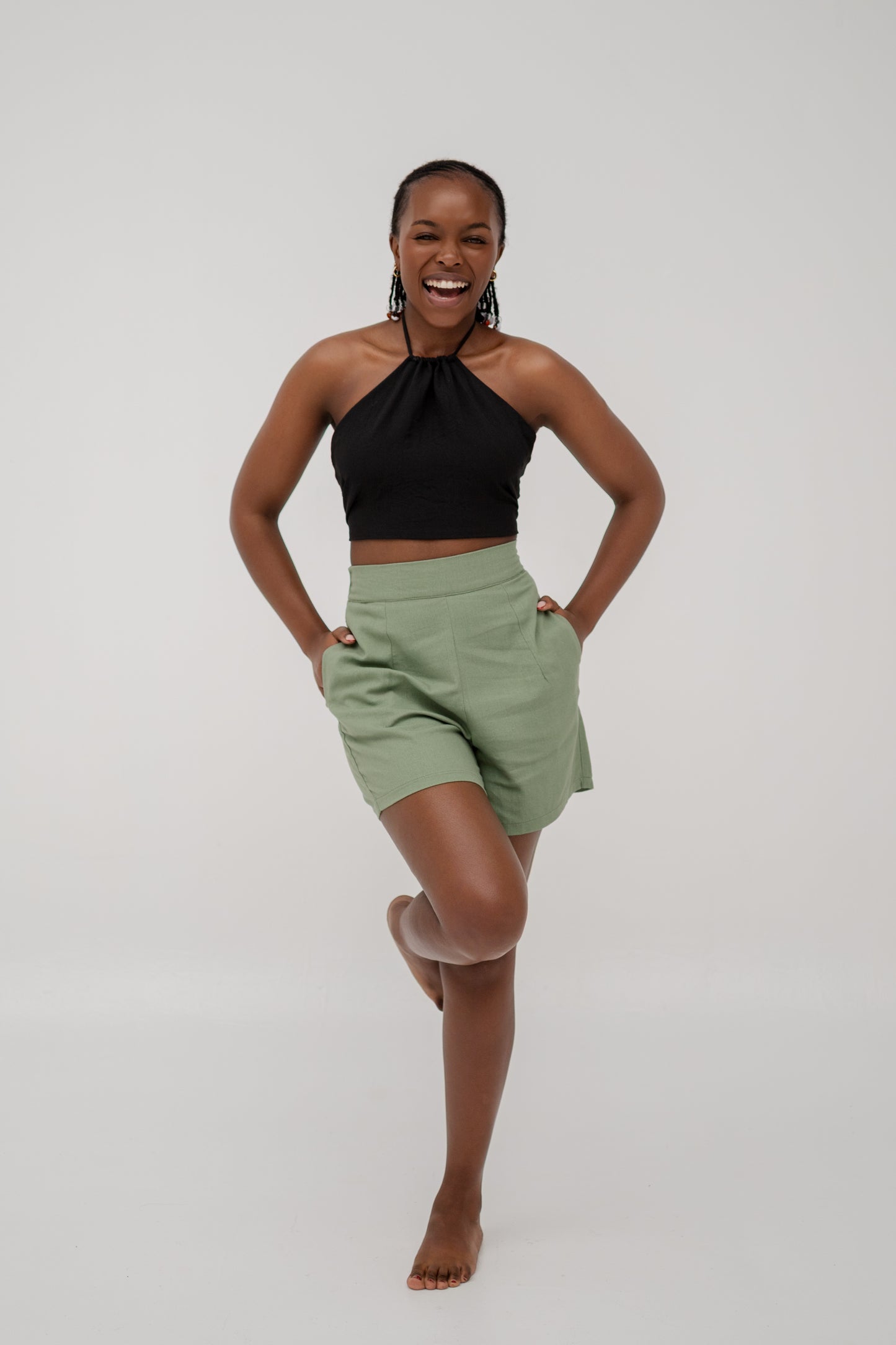 Orion High Waist Shorts