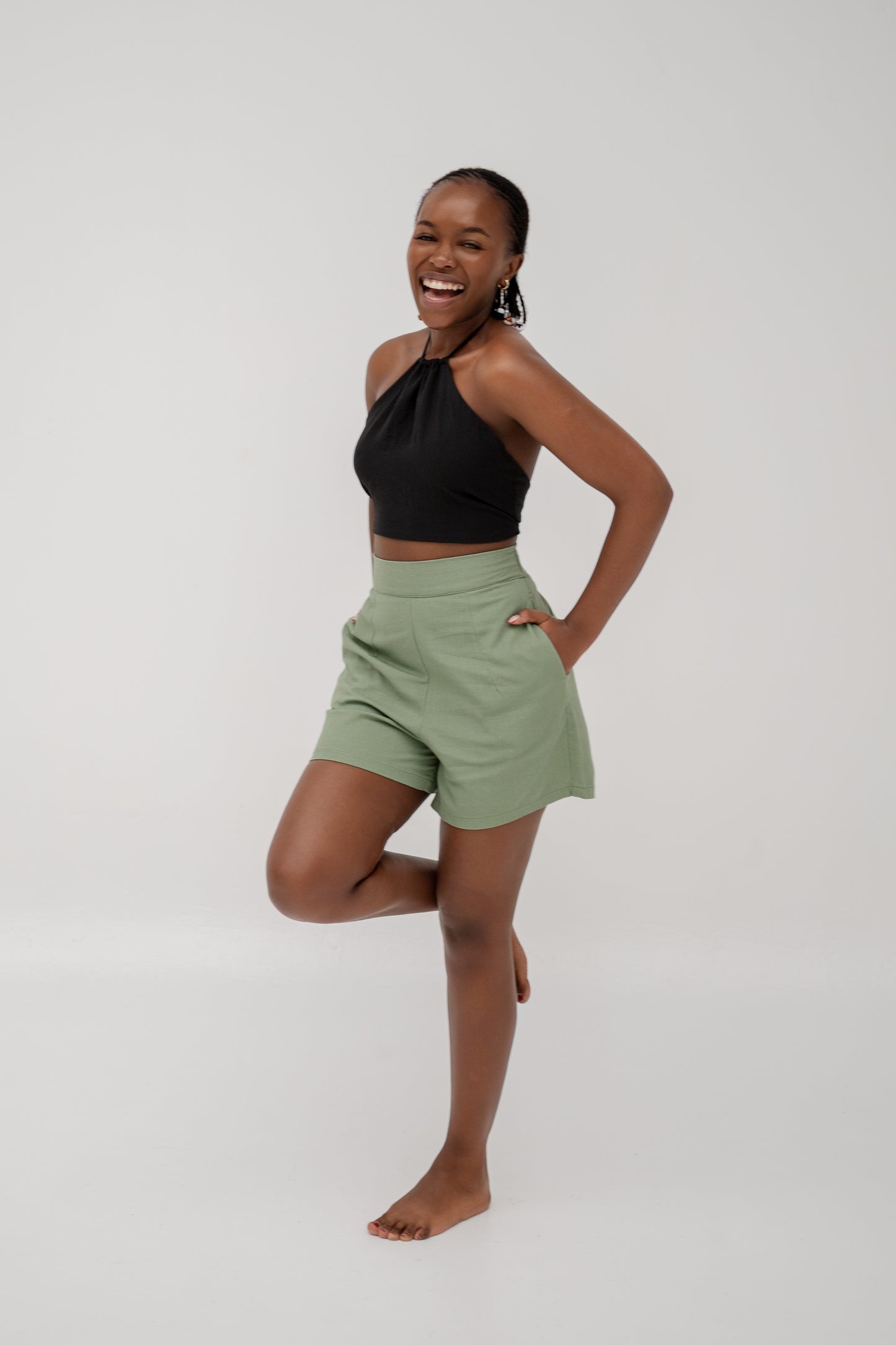 Orion High Waist Shorts