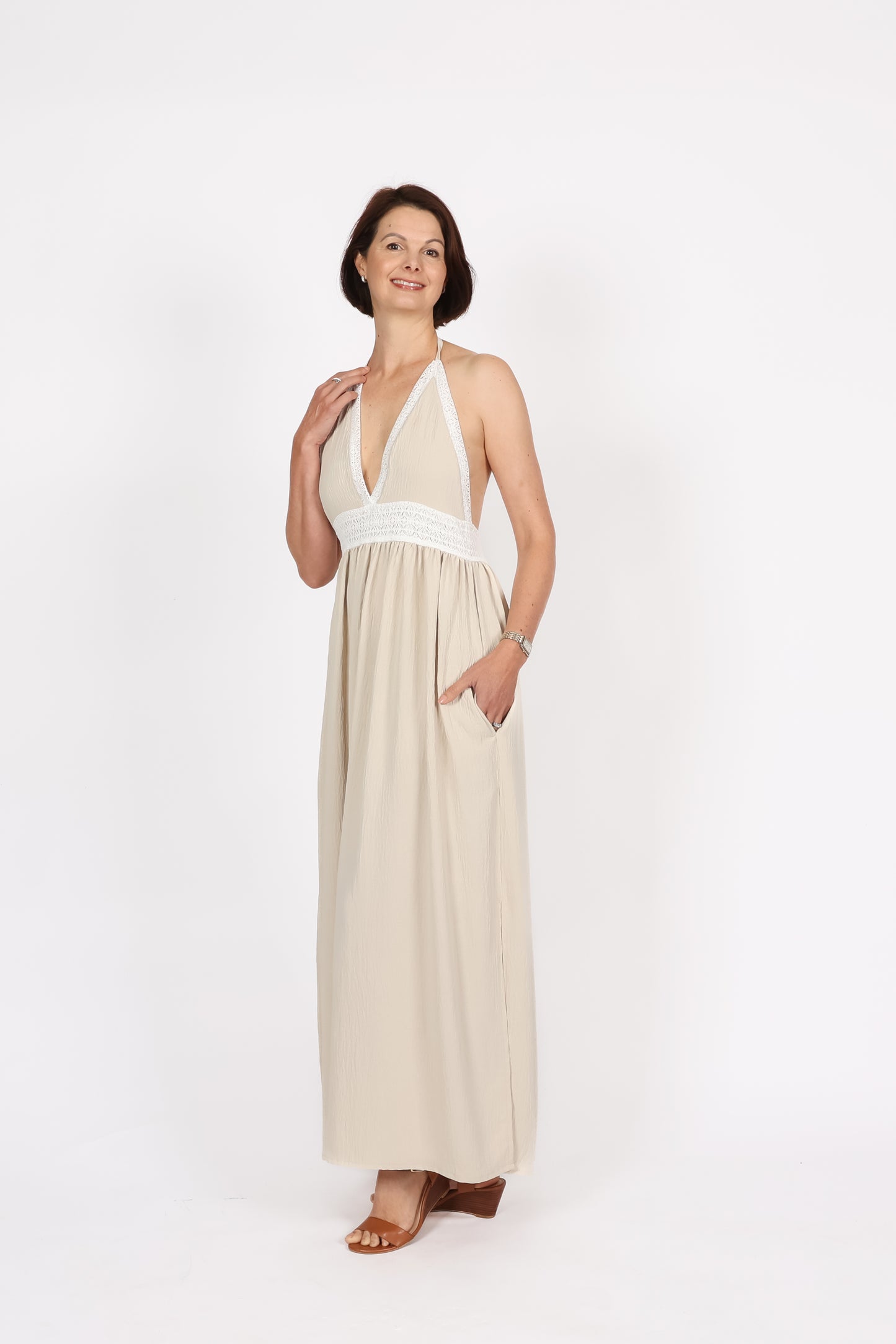 Magnolia Lace Maxi Dress