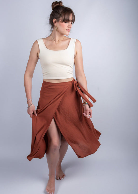 Kalinda Wrap Skirt